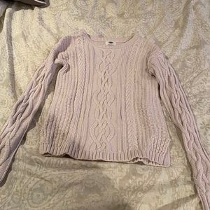 Old Navy rose gold sweater! (Size XS)